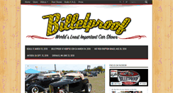 Desktop Screenshot of billetproof.com